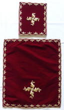 Red Antique Roman Vestment 8365
